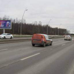 Пулковское шоссе  дорога из Пулково-1  до шоссе 850 м