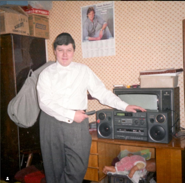 1995. Приехал в Питер погостить у родителей