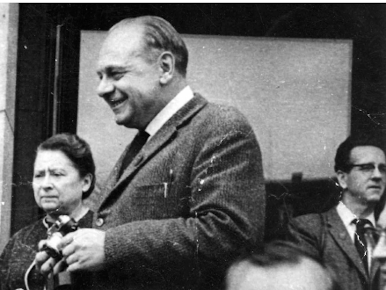 . Юрий Полянский в Праге на конгрессе, 1961 год. Открытый источник