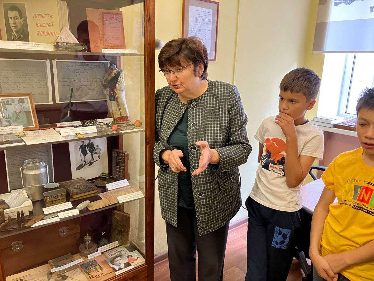 Ирина Захаровна Захваткина – первый руководитель музея