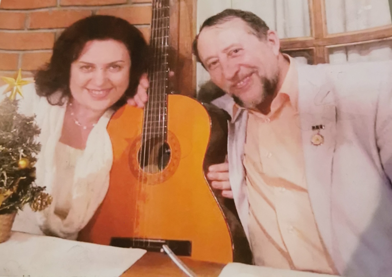  Борис Фельдман с дочерью Юлией