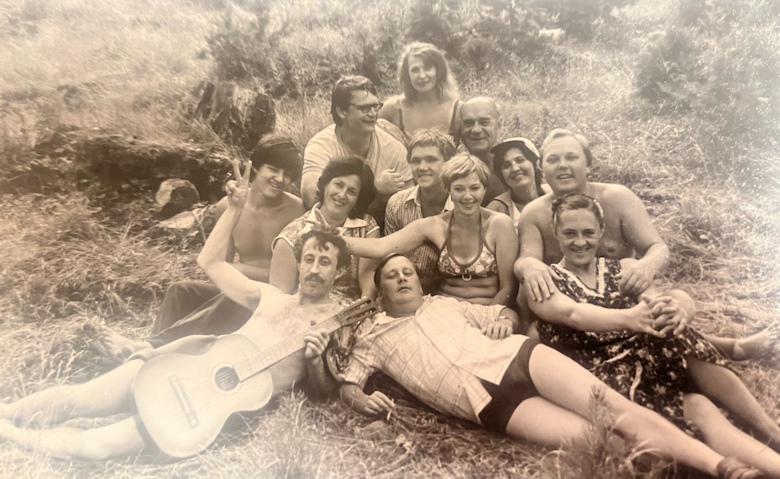 Бардовская молодость, Борис Фельдман с гитарой