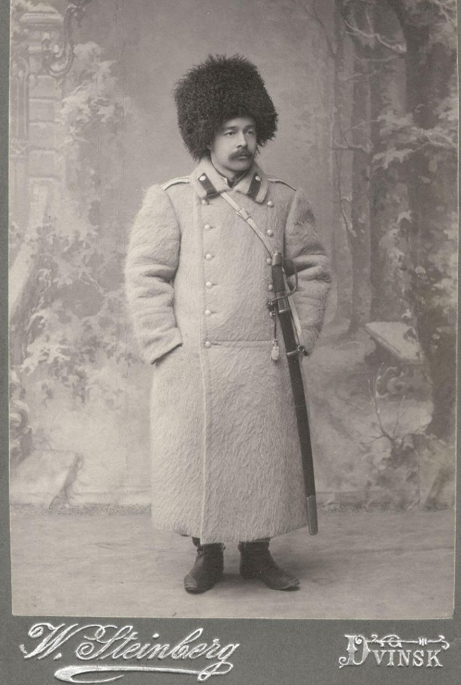 Абрам Юлианович в годы Первой мировой войны. Двинск