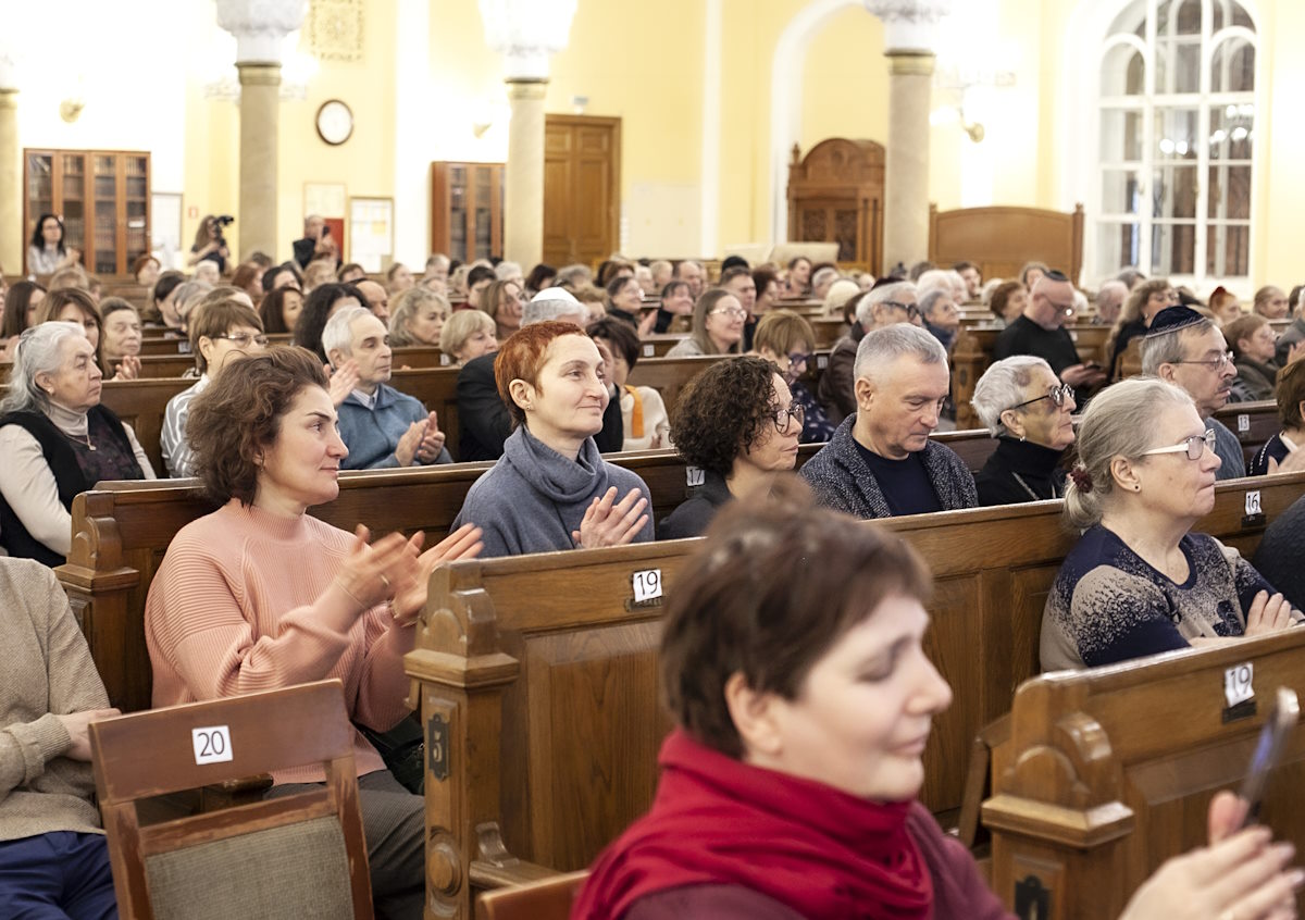 В Синагоге Петербурга состоялся юбилейный концерт кантора Баруха Финкельштейна