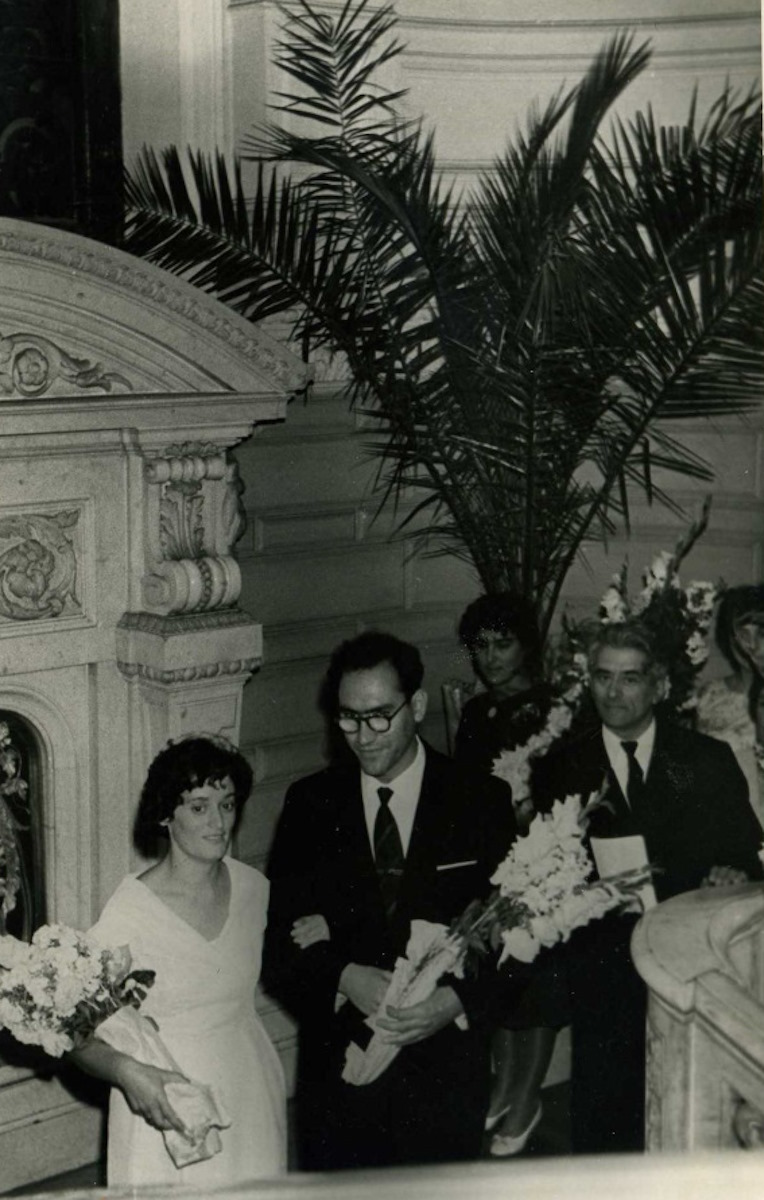 Свадьба Израиля Барона и Генриетты Медалье. 1961