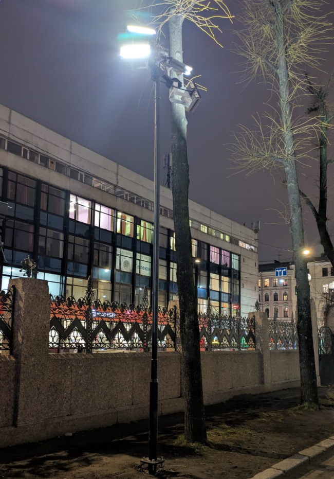 Фасад Синагоги будет подсвечен в темное время суток