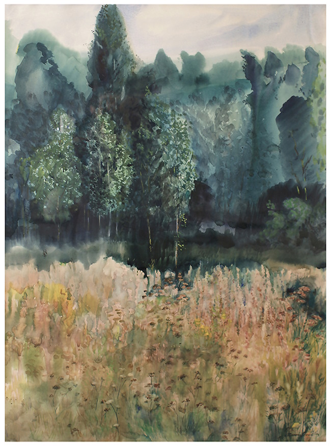 В Петербурге открылась выставка акварелей Леонида Симоновского