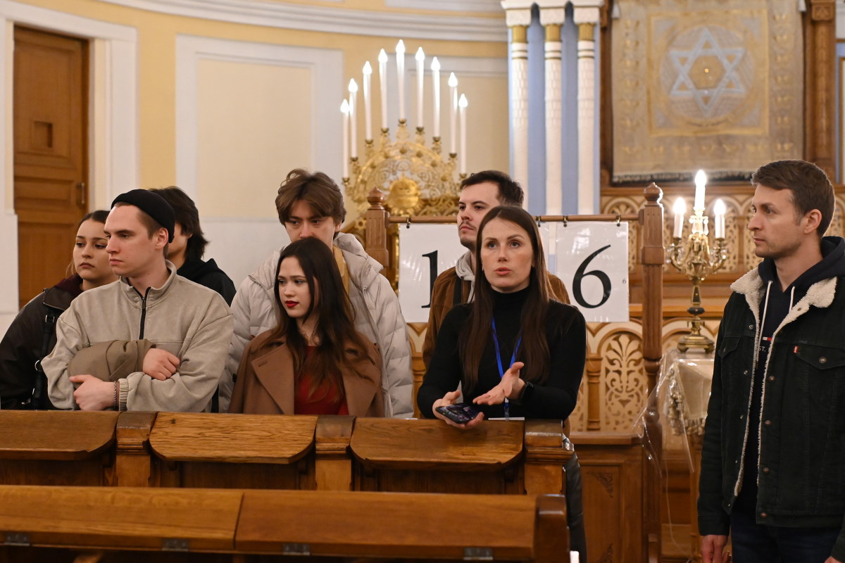 Синагога открыла свои двери в Ночь музеев