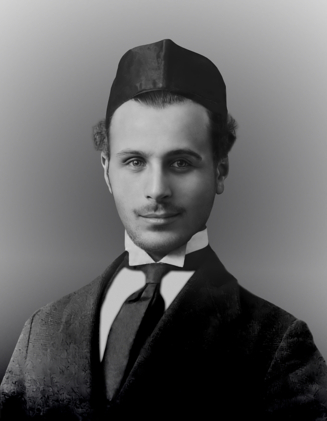 Мануил Соловей в юности – в годы учебы в ешиве Хафец Хаима